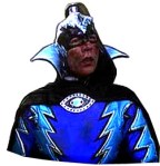 An image of the masked man called the Sphinx.