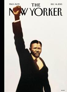 New Yorker Mandela obituary portrait. 
