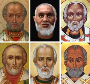 The true face of Santa Claus.