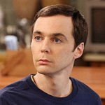 Actor Jim Parsons as Dr. Sheldon Cooper.