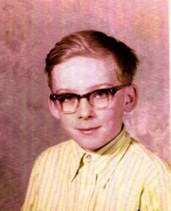 A grade school picture of me.