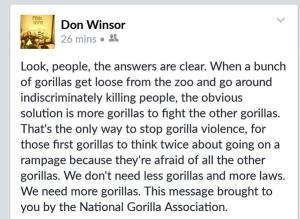 A tweet whose image is being shared around on various social media.