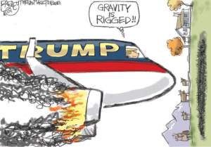 “Gravity is rigged” © Pat Bagley, Salt Lake Tribune.