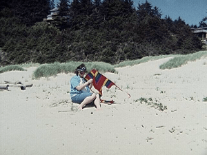 My friend Kristin recently sent me this picture saying, “How I like to remember Ray.” This was a trip we all took to the beach. He's prepping his kite for launch.