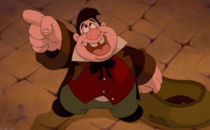 Le Fou is a typical unmanly minion.