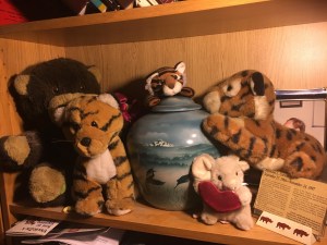 Ray's current resting place.