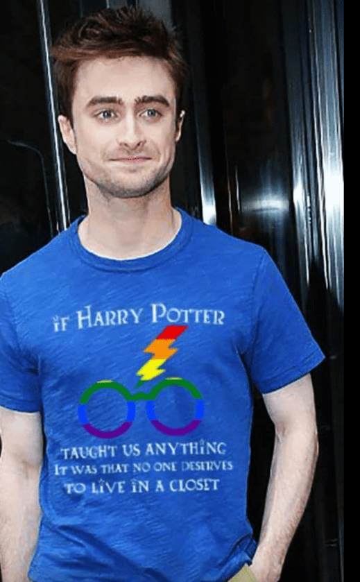 “If Harry Potter taught us anything, it's that no one deserved to live in a closet.”