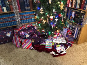 I got the last of the present wrapped only a couple of hours before we were expecting people to arrive.