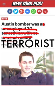 “Austin bomber was a TERRORIST”