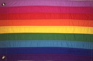 Shortly before his death, Gilbert Baker redesigned the rainbow flag yet again...