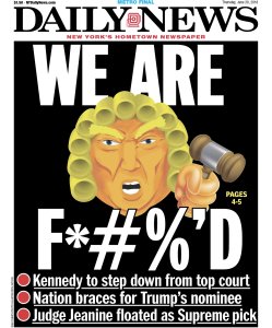 The New York Posts sums up the situation correctly, again.