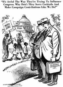 This cartoon by Herb Block (Herblock) was first published in The Washington Post in 1968. It is
