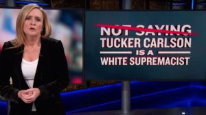 Samantha Bee's takedown of Carlson is in the Videos section below.