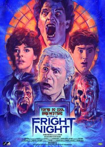 Movie poster for 1985's Fright Nightå